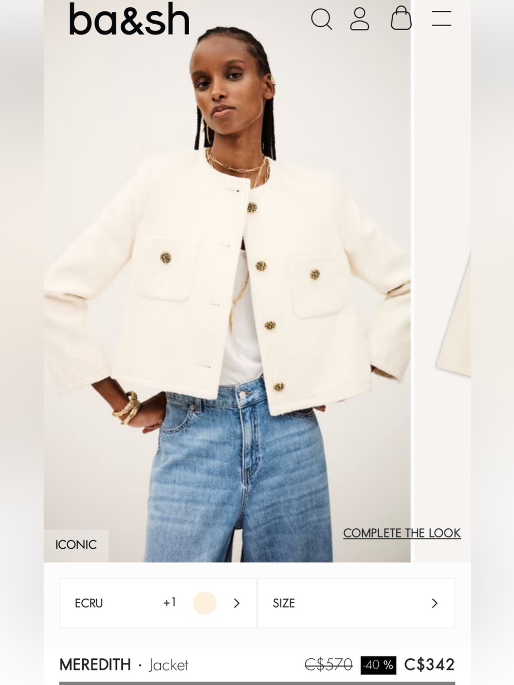 Ba&sh Meredith jacket